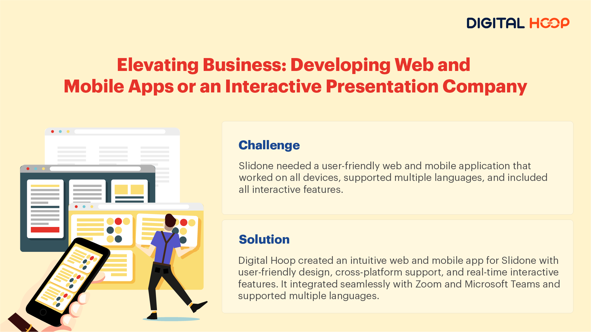 Taking Business to the Next Level - Creating Web and Mobile Applications for an Interactive Presentation Company